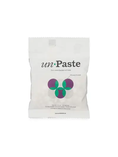 Unpaste Tooth Tablets Mint fluoriddal
