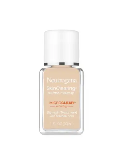 Base de maquillatge líquida sense oli Neutrogena Skin Clearing amb àcid salicílic