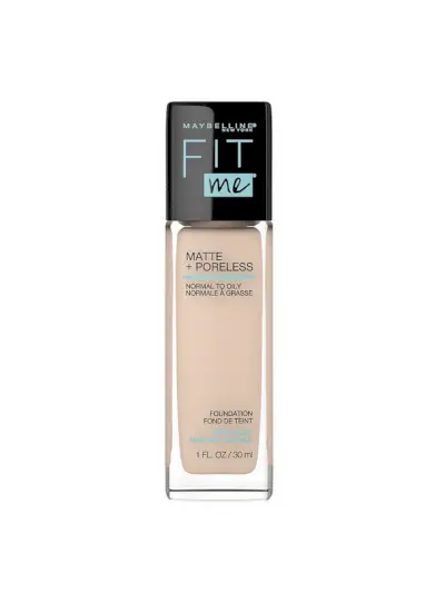 Base líquida Maybelline Fit Me Matte + Poreless Oil Free