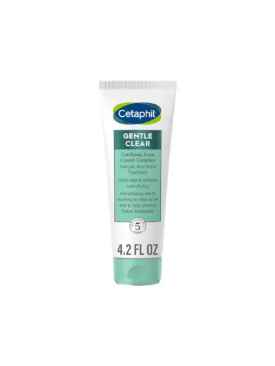 Cetaphil Gentle Clear Clarifying Acne Cream Cleanser v tube