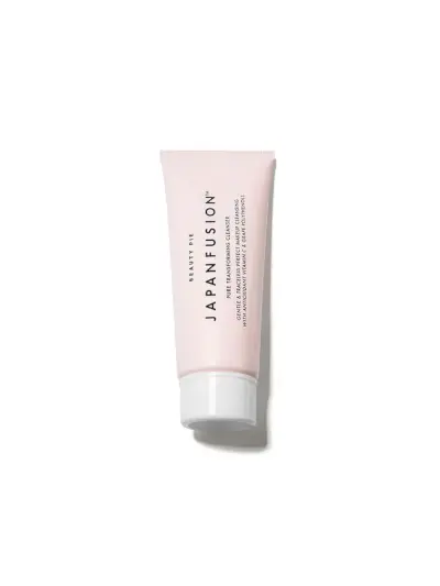 Beauty Pie Japanfusion Pure Pure Transforming Cleanser v ružovej tube s bielym uzáverom