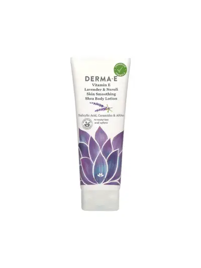 DERMA-E Loción corporal terapéutica de karité con vitamina E, lavanda y neroli