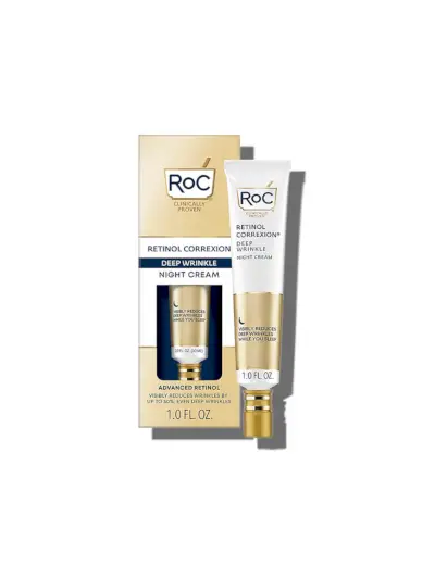 Crema de noche antiarrugas profundas Retinol Correxion
