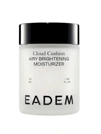 Eadem Cloud Cushion Plyšový hydratační krém na bílém pozadí