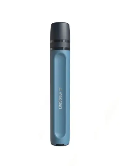 LifeStraw Peak Water Filter Slamka v modrej farbe