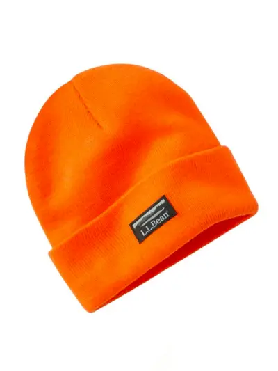 Orange L.L.Bean L.L.Beanie