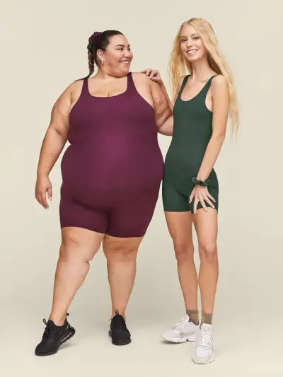 Girlfriend Collective Moss Bike Unitard
