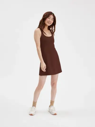 Girlfriend Collective Earth Paloma Racerback ruha