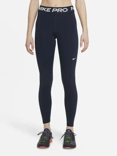 Nike Pro Mid-Rise hálós paneles leggings