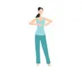 Na obrázku môže byť Standing Human Person Clothing Apparel Pants a Word