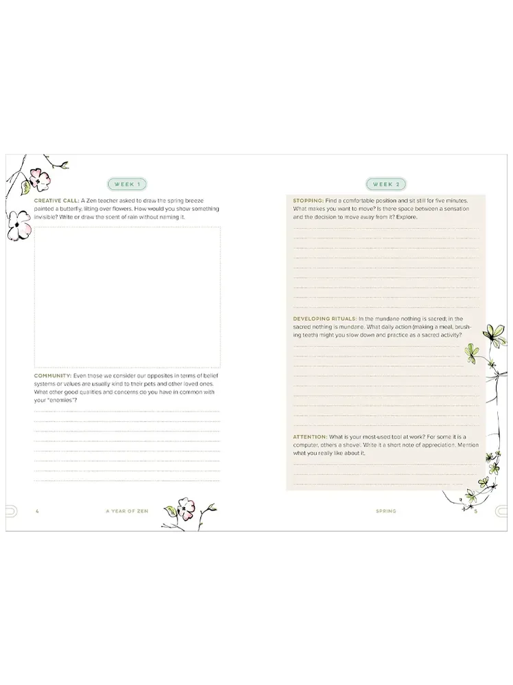 Setahun Zen: Jurnal Terpandu 52 Minggu oleh Bonnie Myotai Treace