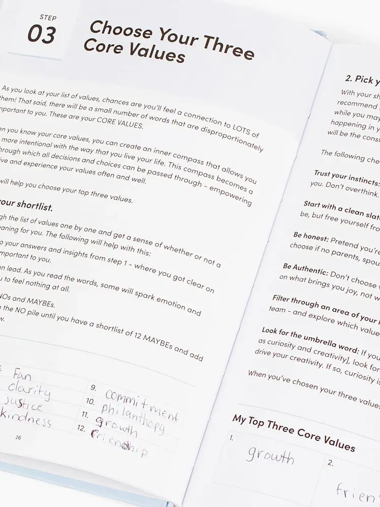 Jurnal Nilai Inti Self Co. Terbaik