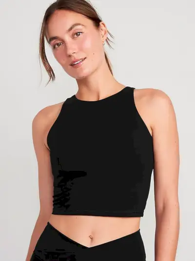 Old Navy Light Support PowerChill Longline-Sport-BH