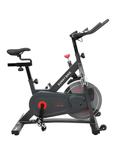Bicicleta de ciclisme d'interior magnètica Black Sunny Health & Fitness Pro II