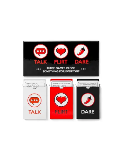 3:4 Artagia 3-в-1: Романтична игра Talk, Flirt, Dare