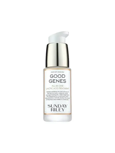 Suero de tratamiento facial exfoliante con ácido láctico todo en uno Good Genes de Sunday Riley