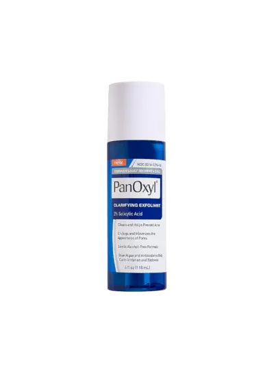 Exfoliante clarificante PanOxyl con 2% de ácido salicílico