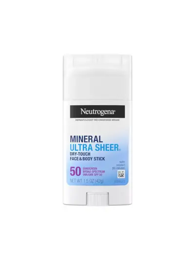Neutrogena Mineral Ultra Sheer sauļošanās sejai un ķermenim SPF 50