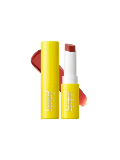 Supergoop Lipshade 100% Mineral SPF 30 Hydrating Lipstick i gul emballasje