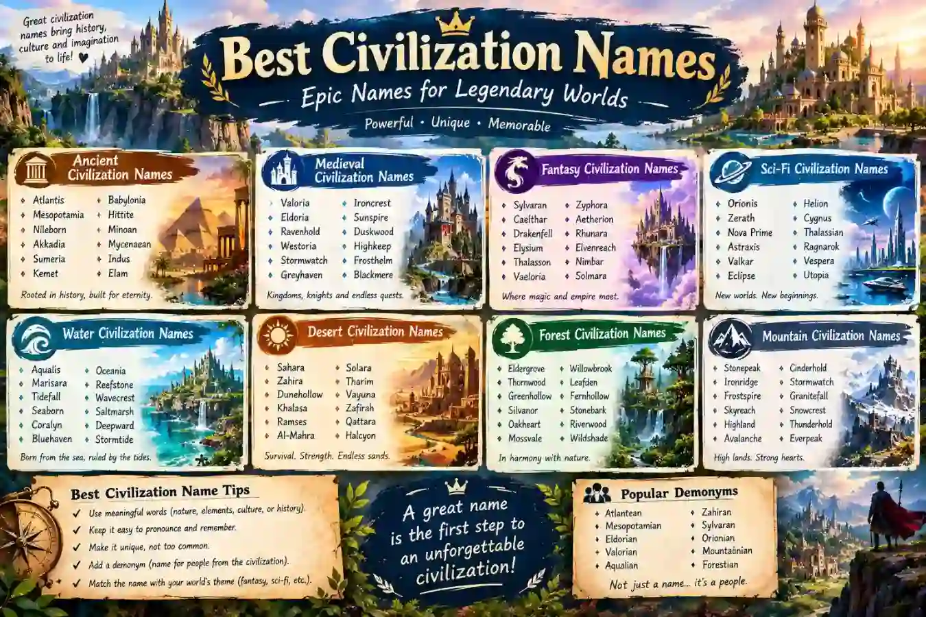 Best-Civilization-Names