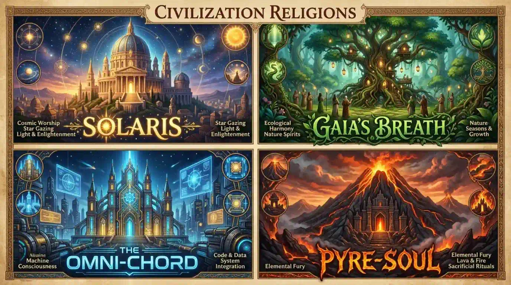 Civilization-Religion-Names
