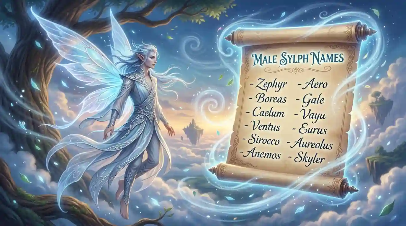 Male-Sylph-Names