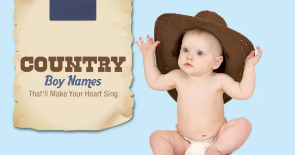 Country drengenavne, der får dit hjerte til at synge