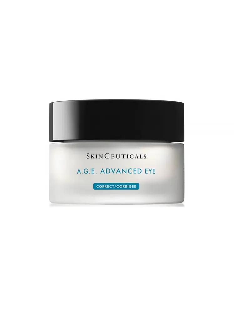 SkinCeuticals A.G.E. Eye Complex i frostet klar krukke med blått lokk