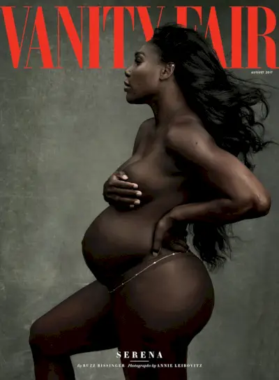 Serena Williams gola na naslovnici 'Vanity Fair