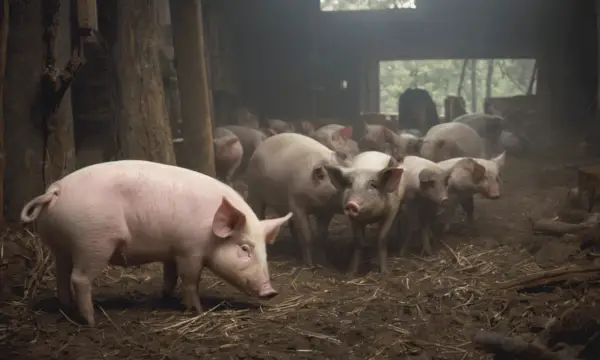 foto de cerdo rosa