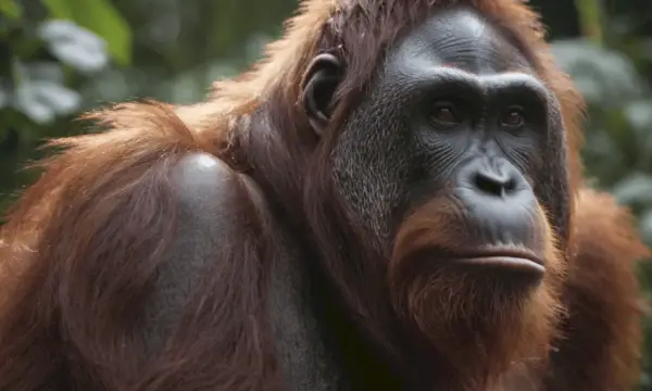 Duhovna žival orangutan