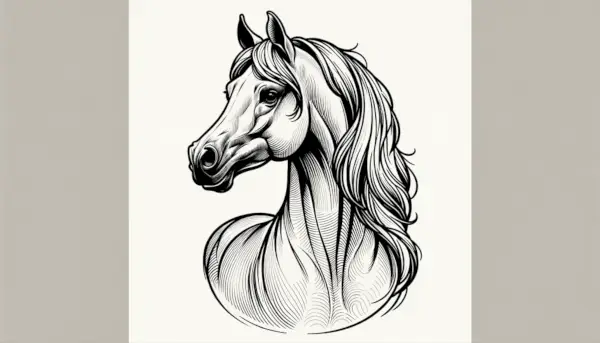 Arabian Horse Symbolism tatovering