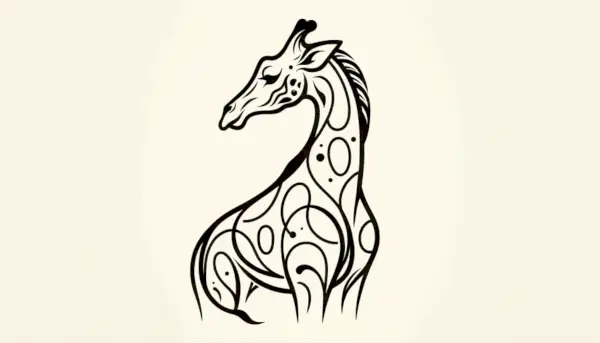 Giraffe tatoveringssymbolikk