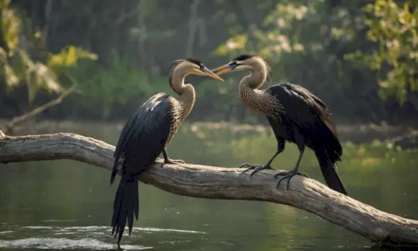 Anhinga drömmar och omens