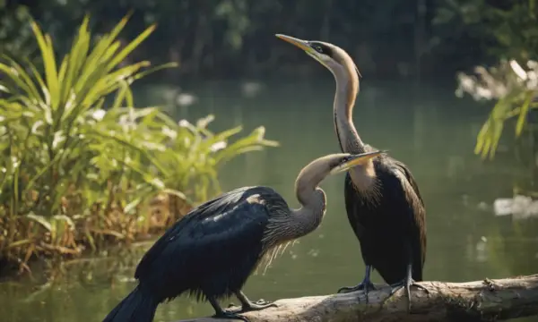 Anhinga ca un animal spiritual