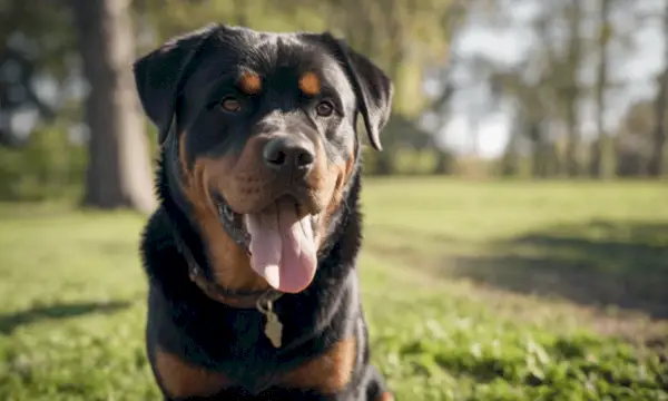 Rottweiler-Symbolik im Zusammenhang mit Lektionen fürs Leben