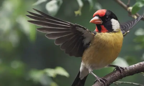 Arti kata Grosbeak :