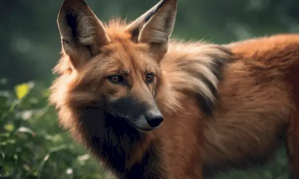 Maned Wolf tikšanās un zīmes