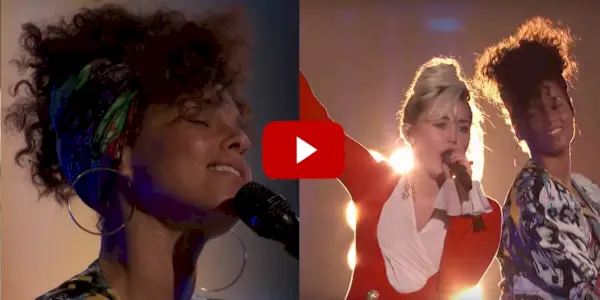 Alicia Keys draagt ​​geen make-up op ‘The Voice’