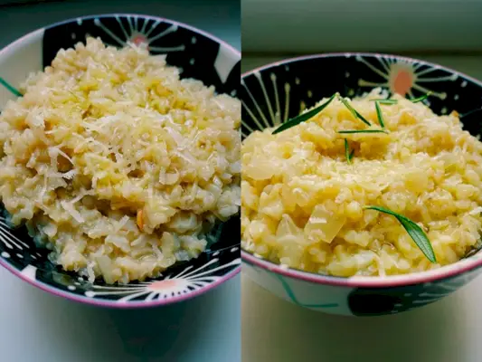 Comment cuisiner un plat de style risotto avec les céréales que vous avez