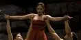 El cuerpo de ballet de Emily Blunt en la oficina de ajuste