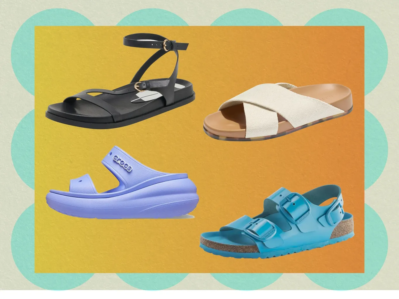 चौड़े पैरों के लिए सर्वश्रेष्ठ सैंडल 2025