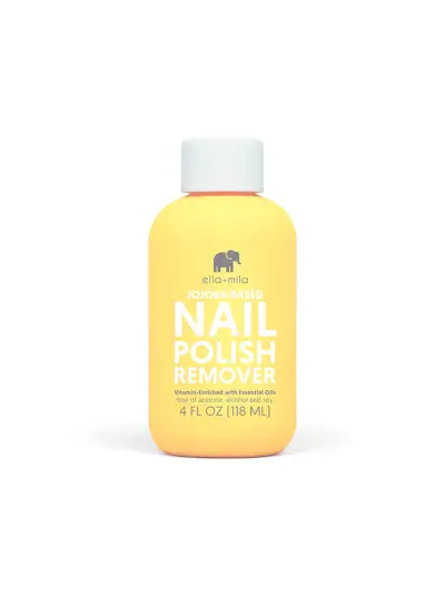 Ella+Mila Jojoba neacetoninis nagų lako valiklis