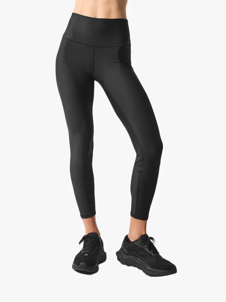 Alo Yoga 7/8 High-Waist Airlift Legging от марков компонент на светлосив фон