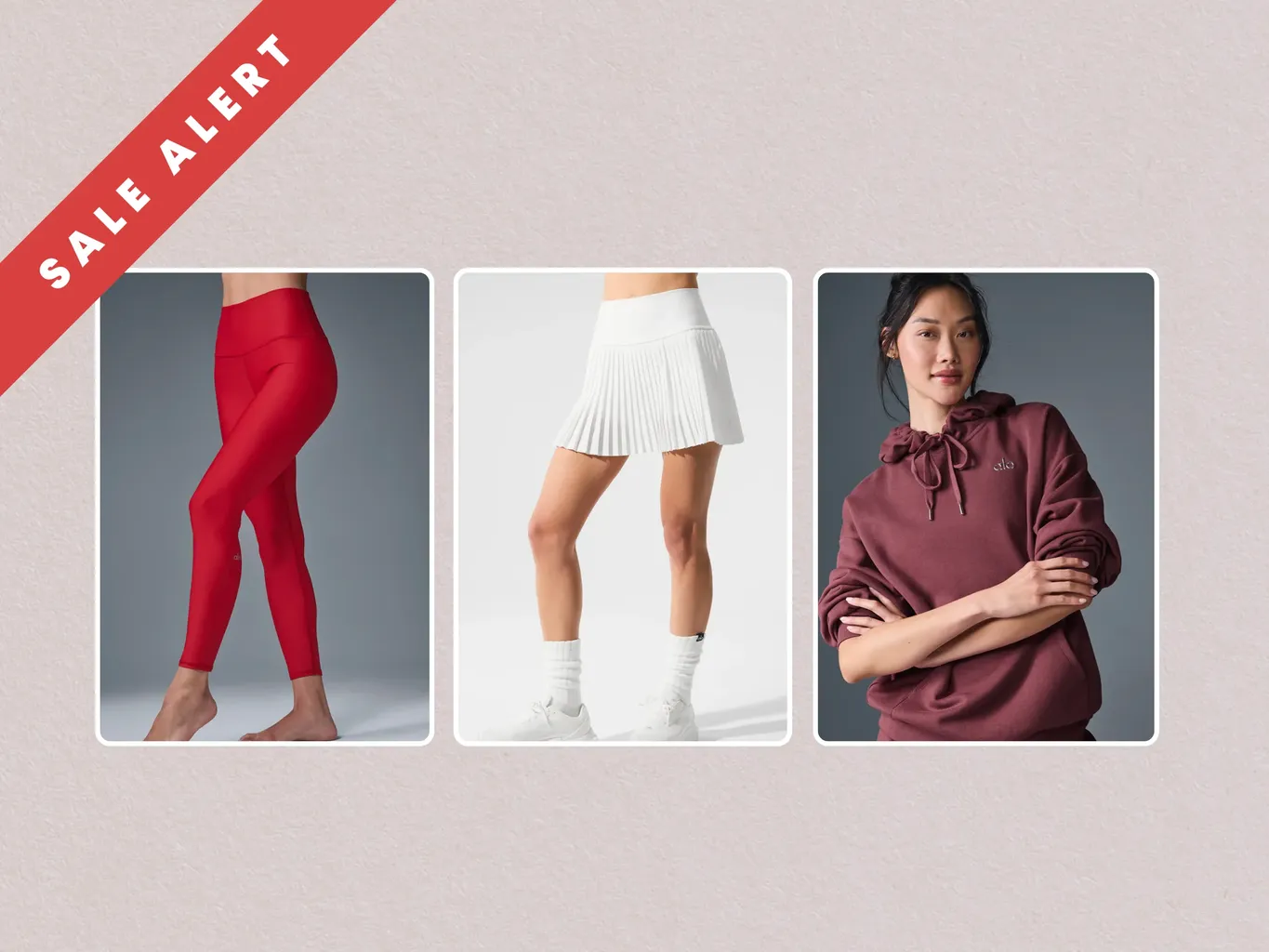 サイト全体で行われる大規模な Alo Yoga セールが登場 - お買い得品がいっぱい