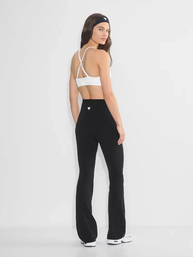 Aritzia Golden BUTTER New Cheeky Hi-Rise Flare 32 Legging