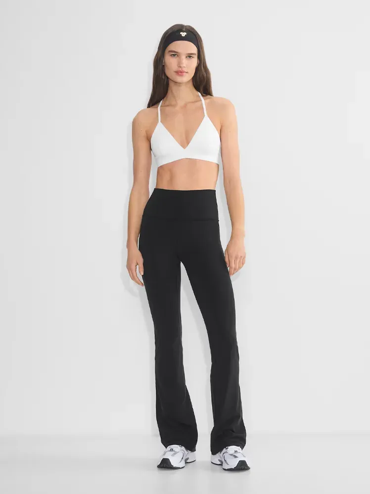 Aritzia Golden BUTTER New Cheeky Hi-Rise Flare 32 Legging