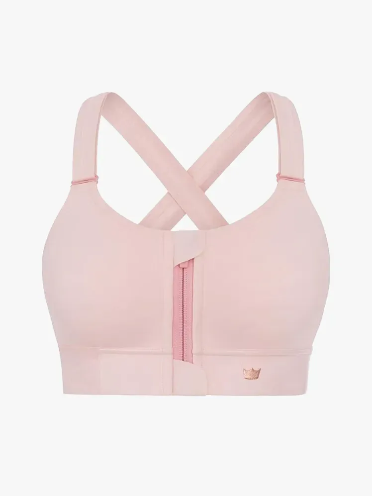 SheFit Ultimate sportmelltartó márkás komponensből, világosszürke alapon