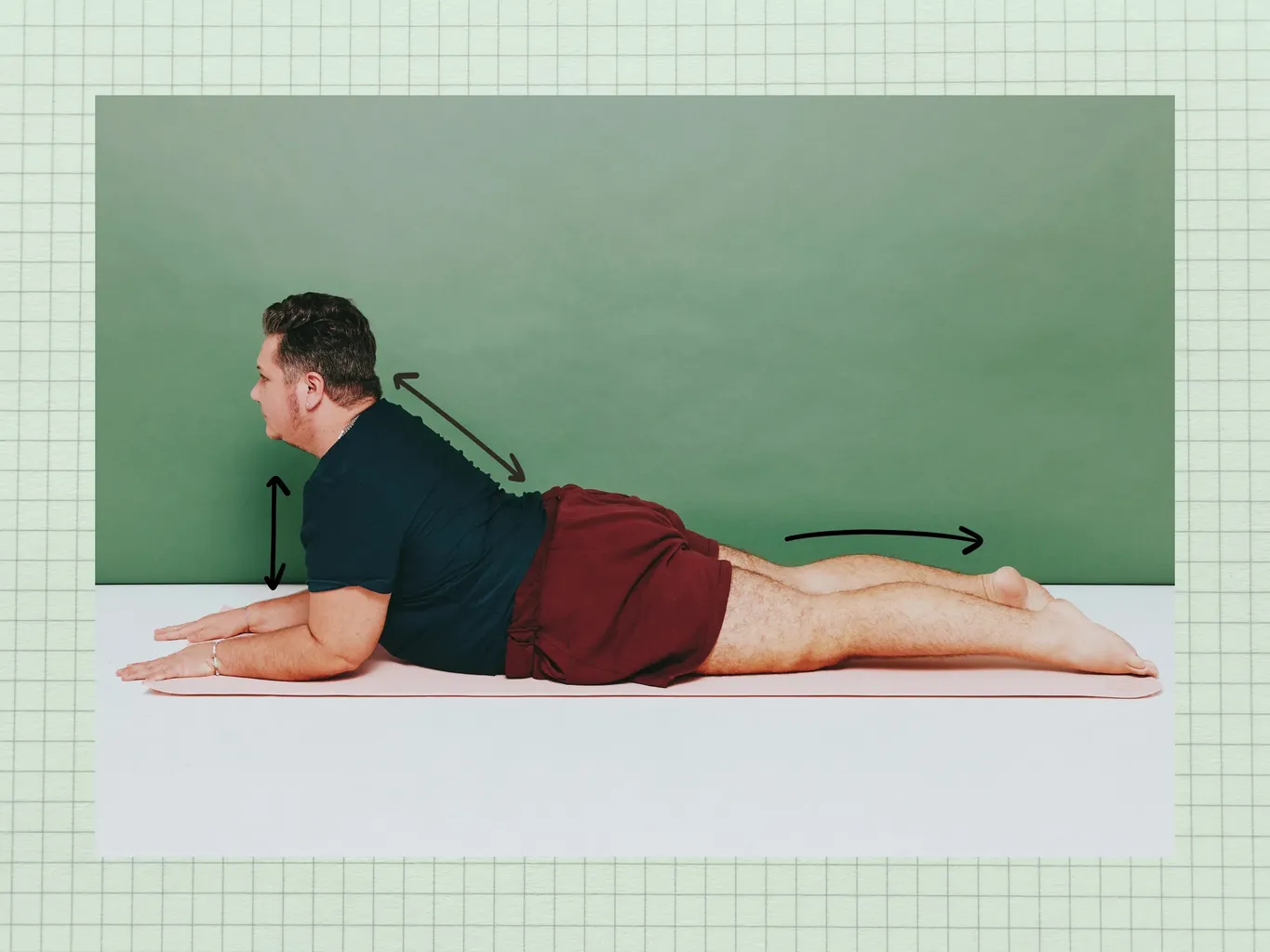 ท่าสฟิงซ์คือท่ายืดหลังของคุณที่ปวดเมื่อย