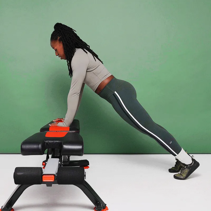 पुशअप झुकाएँ